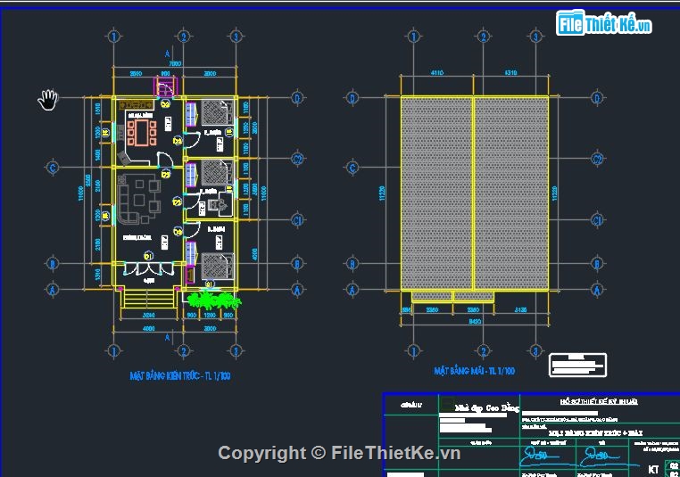 Bản vẽ kiến trúc Nhà,Bản vẽ cấp 4,nhà cấp 4 hiện đại,bản vẽ cad nhà 1 tầng